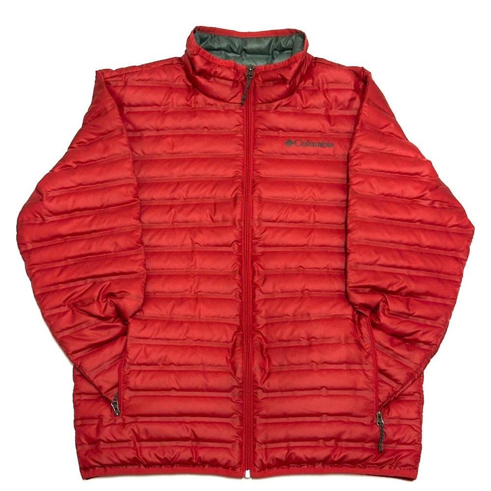 Columbia Men's Vibrant Red Puffer Jacket